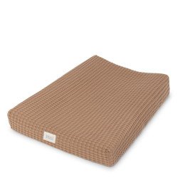 Housse de matelas à langer Gofre Cinnamon