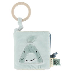 Livre sensoriel pour poussette Requin