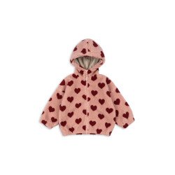 Veste polaire Jody avec capuche Coeur mellow