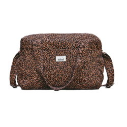 Sac à Langer Middle Léopard Léopard Noir