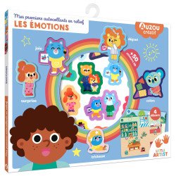 Mes premiers Autocollants en Relief Les Emotions
