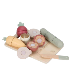 Légumes à découper en bois