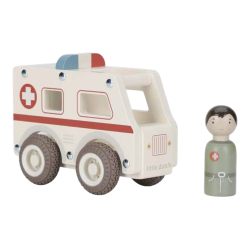 Ambulance en bois