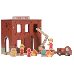 Caserne de pompier en bois