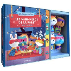 Coffret Marionnettes - Les mini-héros de la fôret - Vive la Neige