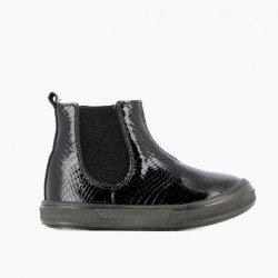Bottines Sebestar Noir Vernis
