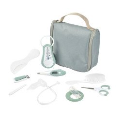 Trousse de toilette 10 accessoires Vert Sauge