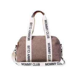 Sac à Langer Mommy Club Signature Teddy Teddy Brun doux