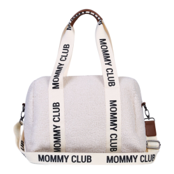 Sac à Langer Mommy Club Signature Teddy Teddy Ecru