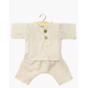 Babies - Ensemble Andréa en gaze de coton mastic