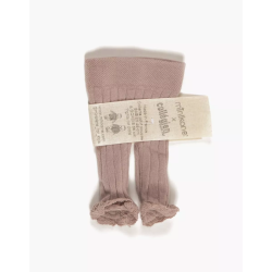 Collant à volants sans pieds Chloé vieux rose