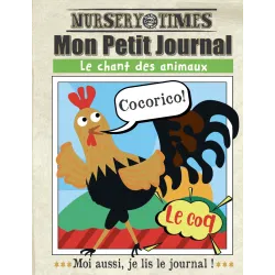 Mon petit journal en tissu Les cris des animaux