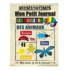 Mon petit journal en tissu Les couleurs