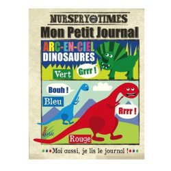 Mon petit journal en tissu Les dinosaures
