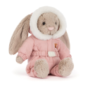 Peluche Bashful Bunny "Snow Suit"