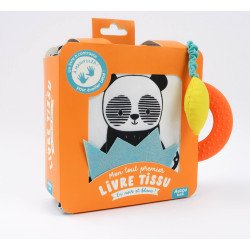 Mon Tout Premier Livre En Tissu - Noir Et Blanc