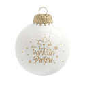 Boule de Noël "Mon Parrain Préféré"