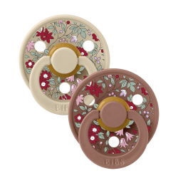 Tétines BIBS x LIBERTY Colour - Taille 2 Chamomile Lawn - Woodchuck Mix
