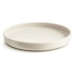 Assiette avec ventouse en silicone Ivory