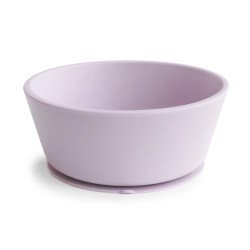 Bol avec ventouse en silicone Soft Lilac