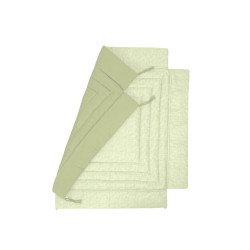 Tapis de parc carré - Promenade bucolique Vert clair