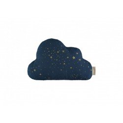 Coussin Cloud Gold Stella / Night Blue