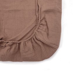 Drap Housse Babyshower Caramel Glacé
