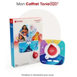 Coffret Tonieplay - Le grand Quiz Disney + Contrôleur Rouge