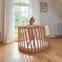 LUGO Lit bébé évolutif en bois