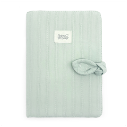 Protège carnet de santé Knot Lullaby Mint