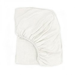 Housse de matelas à langer Milky White