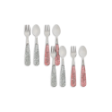 Lot de 8 couverts pailletés