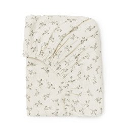 Drap housse cododo Olive Bloom