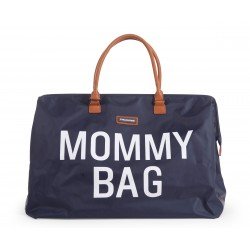 Mommy bag Navy Blanc