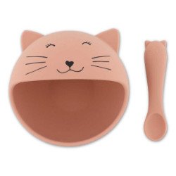 Premier set de repas bébé Chat