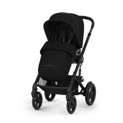 Poussette Talos S Lux Moon Black (Black Frame)