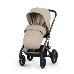 Poussette Talos S Lux Almond Beige (Taupe Frame)