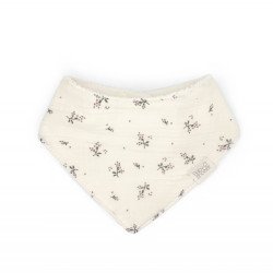 Bamboo Bandana - Bavoir Triangle Roseberry
