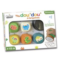 Mes dou'dou' à tamponner - Dinosaures