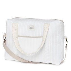 Sac de maternité Camila Lullaby White