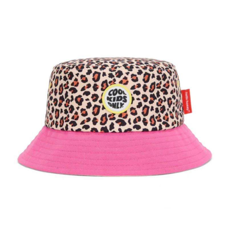 Bob bébé motif léopard Hello Hossy® – chapeau soleil doux et tendance pour enfant