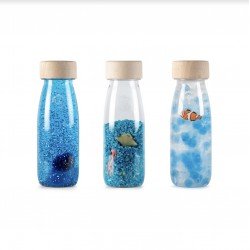 Set bouteilles sensorielles Float Bleu / Spy Mer / Sound Poissons