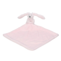Doudou couverture 28cm lapin Richie - Mini Rose