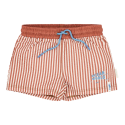 Short de bain - Ocean Brown Stripes
