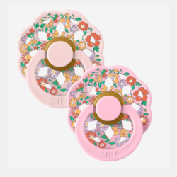 Pack de 2 tétines Bibs Bohème Oscar Meadow / Blossom Mix Taille 2 (6-18mois)