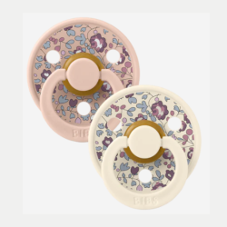 Pack de 2 tétines bibs colour symétrique Eloise - Blush Mix Taille 2 (6-18mois)
