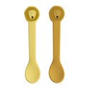 Cuillère silicone - Pack de 2 - Lion