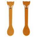 Cuillère silicone - Pack de 2 - Renard