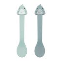 Cuillère silicone - Pack de 2 - Requin