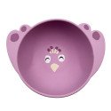 Bol en silicone avec ventouse - Mrs. Paon